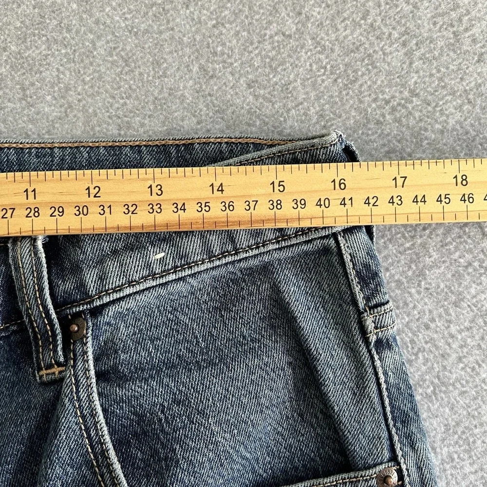Hollister Y2K Denim Carpenter Shorts Mens 32 Distressed Vtg Baggy Jean Skater - Picture 7 of 12